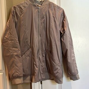 Lululemon lightweight bomber jacket.